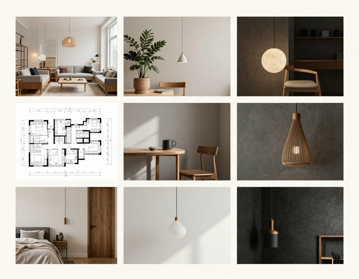 Design and planning phase with mood boards