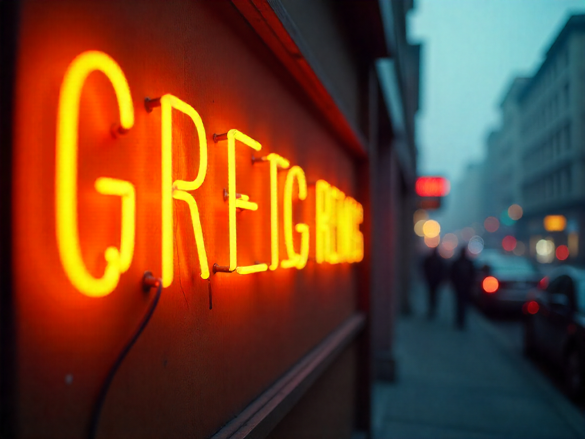 Neon sign collection with custom text options